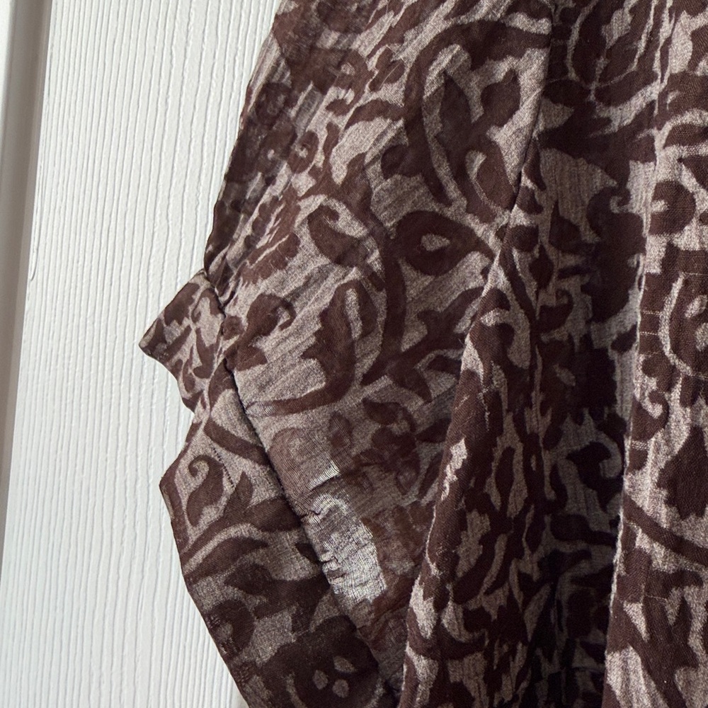 Batik Button down top- 2X - Picture 3 of 6